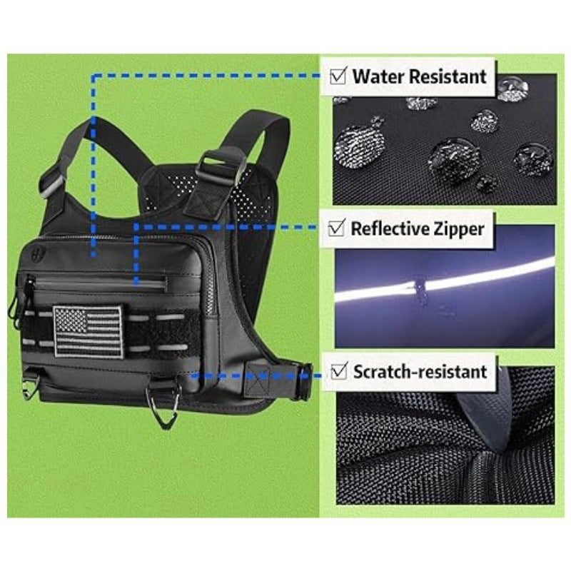Men's Tactical Outdoor Sports Chest Bag
