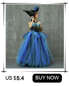 Evil Red Queen Sparkly Girls Tutu Dress Deluxe Wonderland Royal Heart Kids Halloween Fancy Dress Children Pageant Party Costume