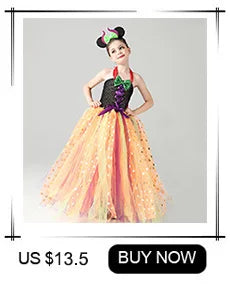 Evil Red Queen Sparkly Girls Tutu Dress Deluxe Wonderland Royal Heart Kids Halloween Fancy Dress Children Pageant Party Costume