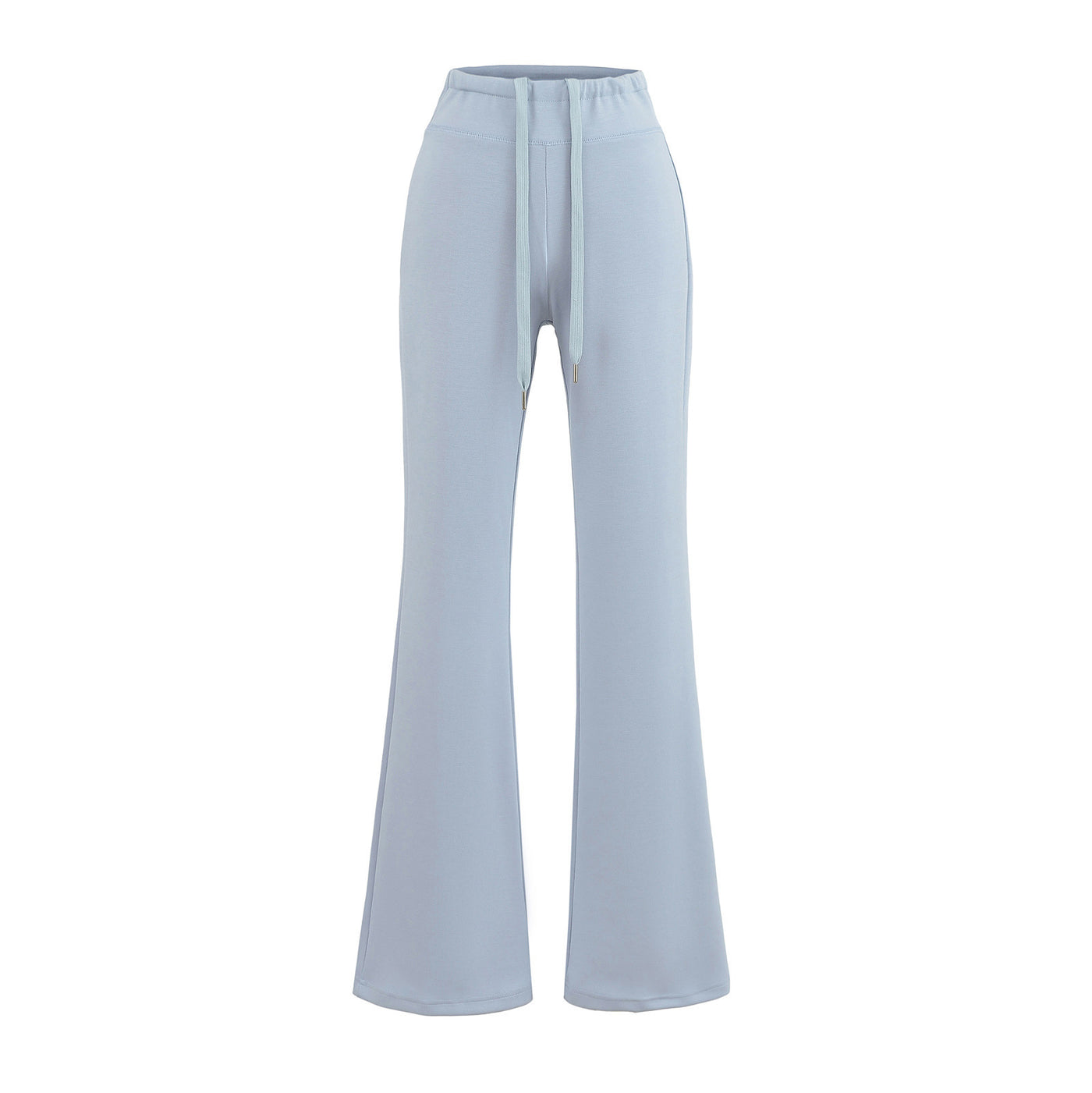 Vertical Bar Air Layer Drape Bootcut Trousers
