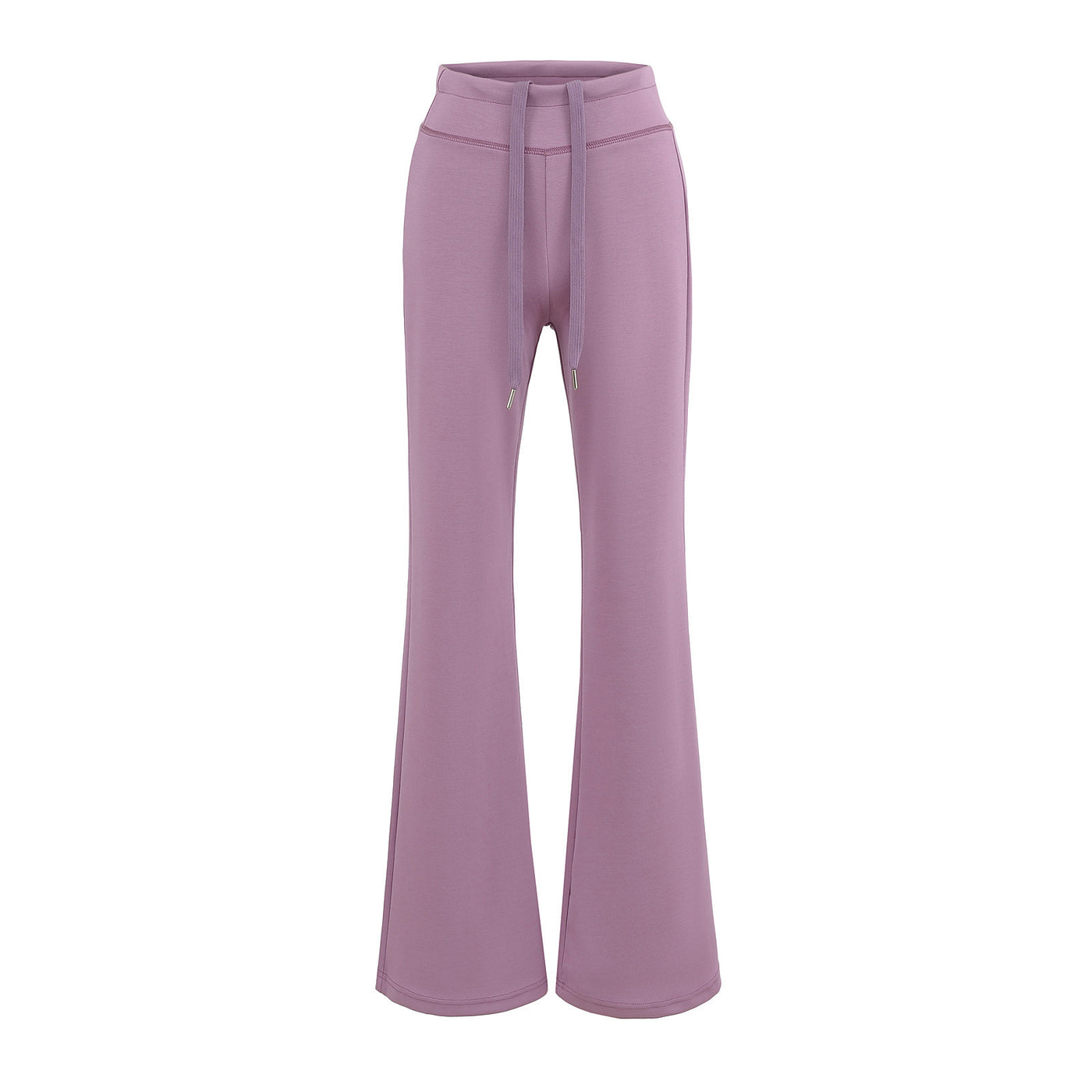 Vertical Bar Air Layer Drape Bootcut Trousers
