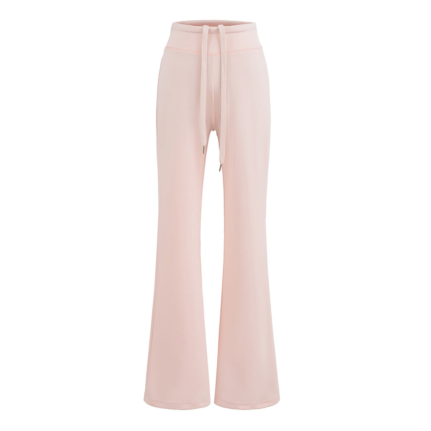 Vertical Bar Air Layer Drape Bootcut Trousers