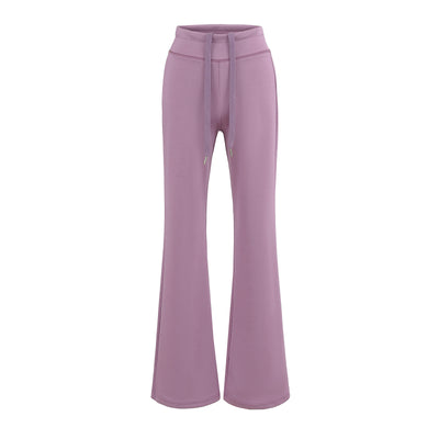 Vertical Bar Air Layer Drape Bootcut Trousers