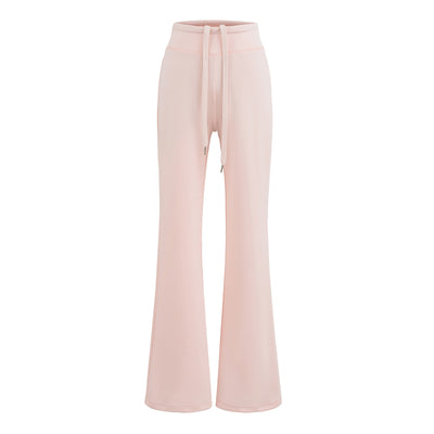 Vertical Bar Air Layer Drape Bootcut Trousers