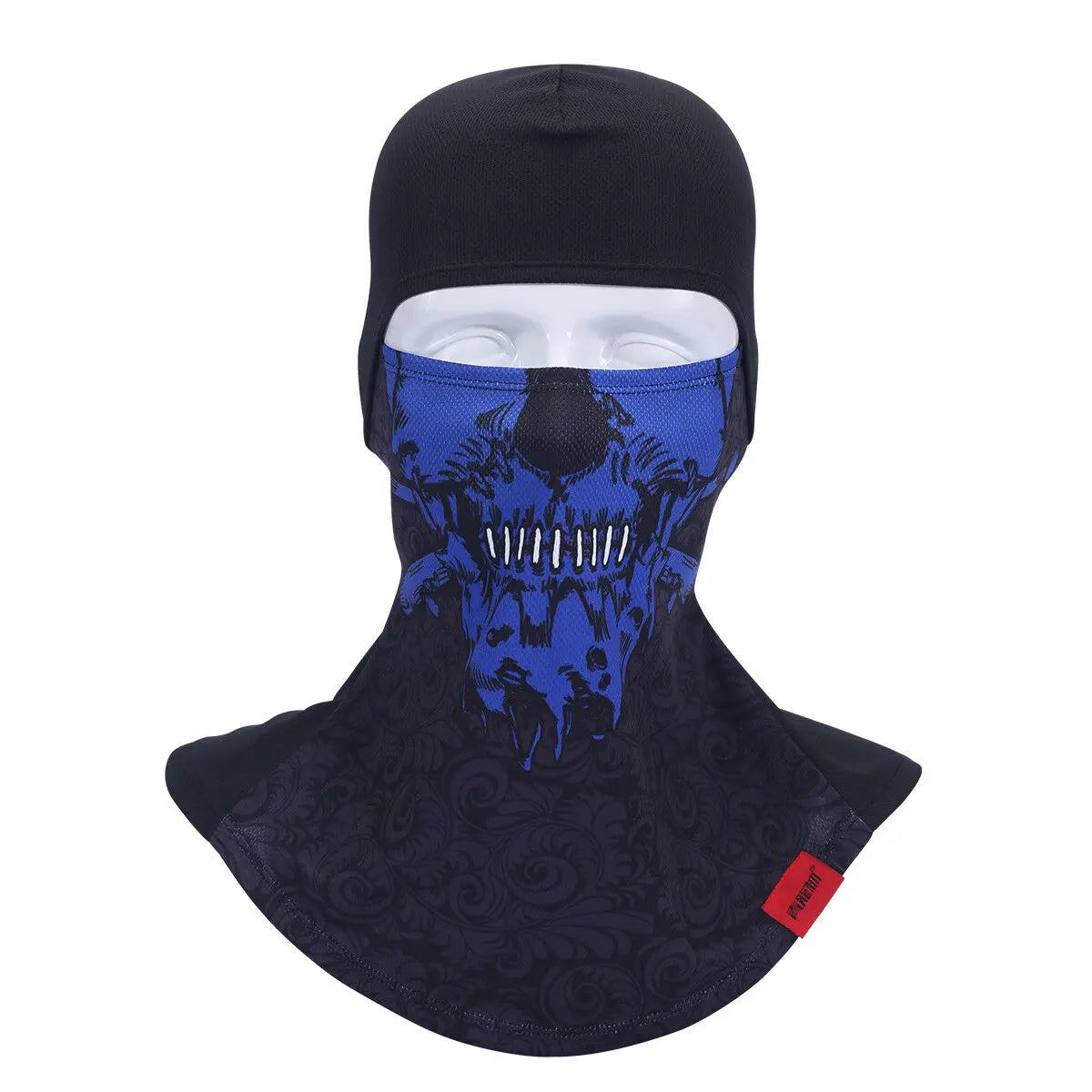 Skeleton Ghost Skull Full Face Mask Hood Biker Halloween Balaclava Face Cover  Ski Mask  Cycling Mask  Mask for Men