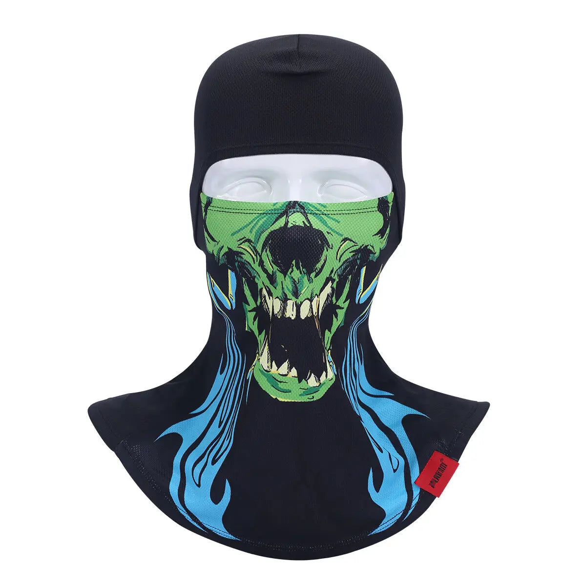 Skeleton Ghost Skull Full Face Mask Hood Biker Halloween Balaclava Face Cover  Ski Mask  Cycling Mask  Mask for Men