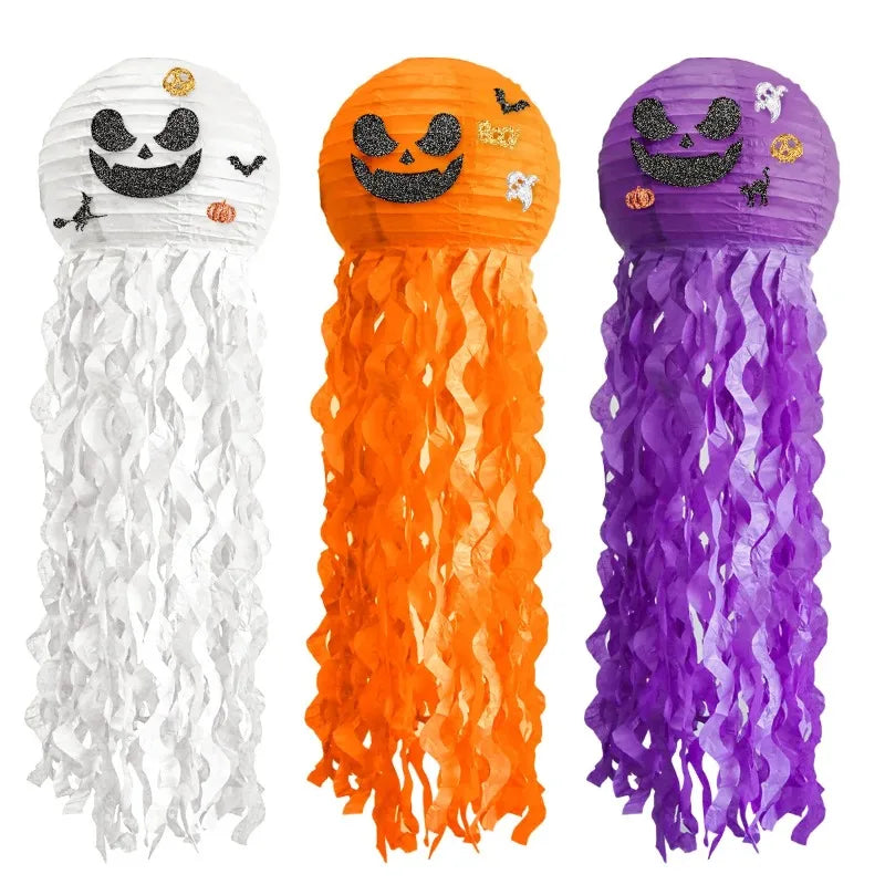 Jellyfish Lights Pumpkin Ghost Lights Halloween Party Decoration Hanging Decoration Decoration Halloween Party Decoration