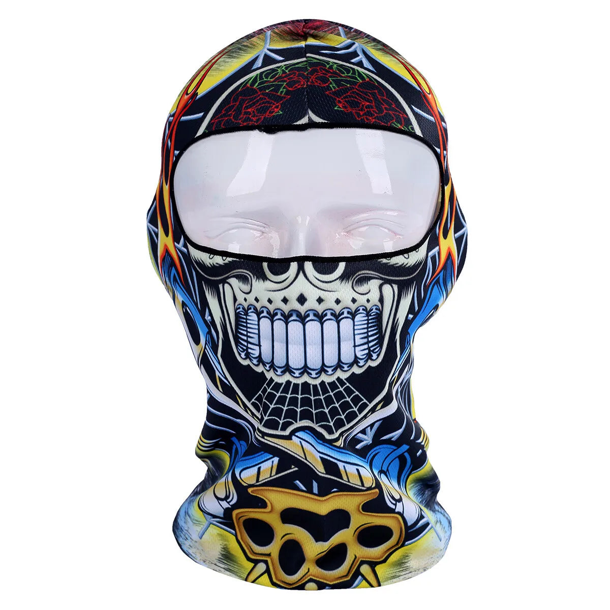 Balaclava Ski Mask Windproof Skull 3D Animal Full Face Mask Halloween Face Mask