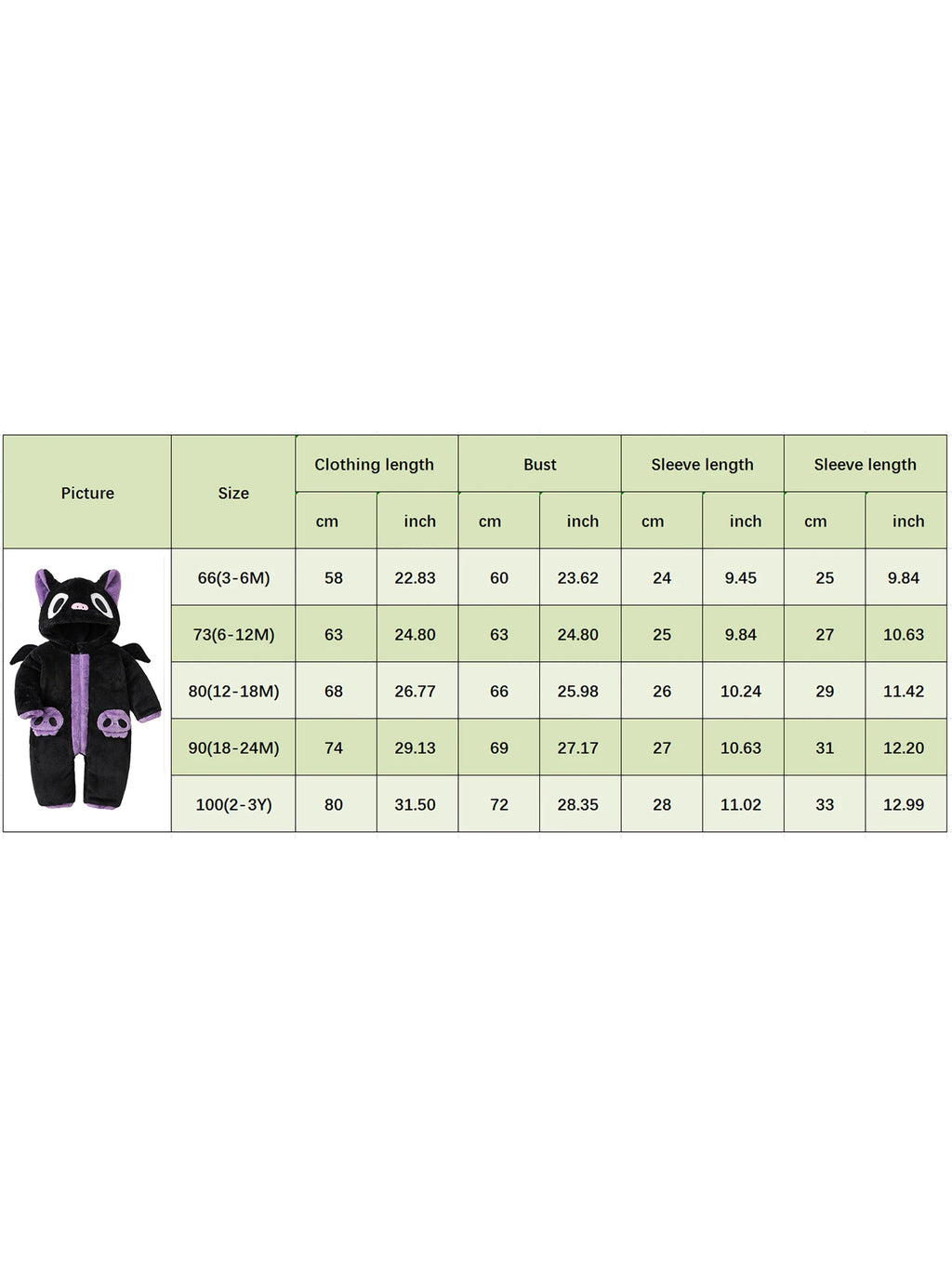 Halloween Baby Black Cat Rompers Cosplay Costume Fleece Long Sleeve Hooded Zip-Up Jumpsuit Infant Fuzzy Warm Hooded Overall