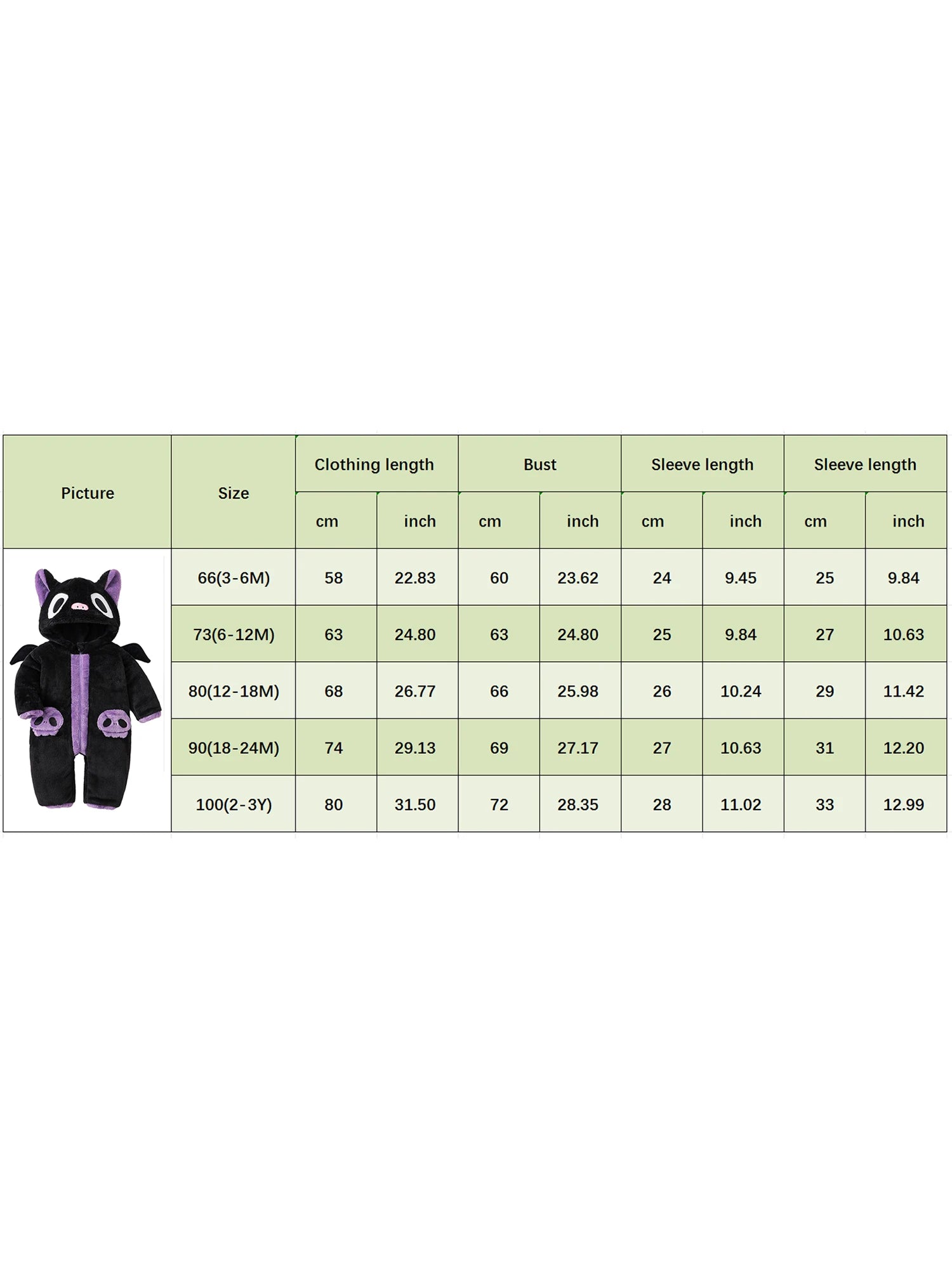 Halloween Baby Black Cat Rompers Cosplay Costume Fleece Long Sleeve Hooded Zip-Up Jumpsuit Infant Fuzzy Warm Hooded Overall