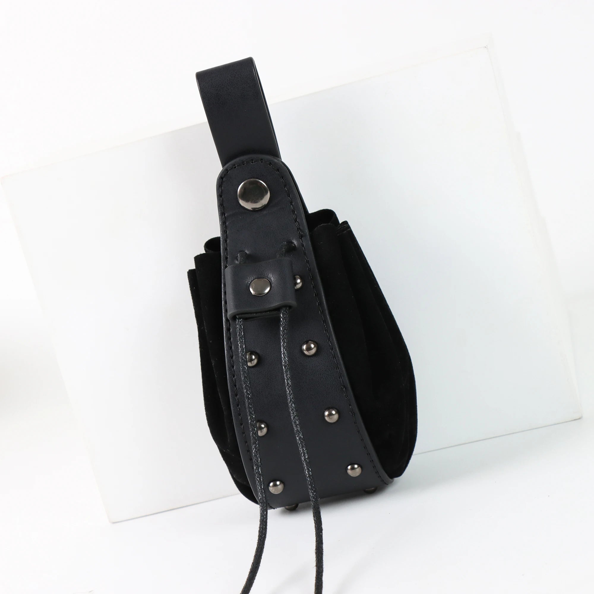 Medieval Punk Retro Waist Bag Renaissance Outdoor Belt Bag Wallet Halloween Costume Party Cosplay Hanging Pouch Coin Purse Props
