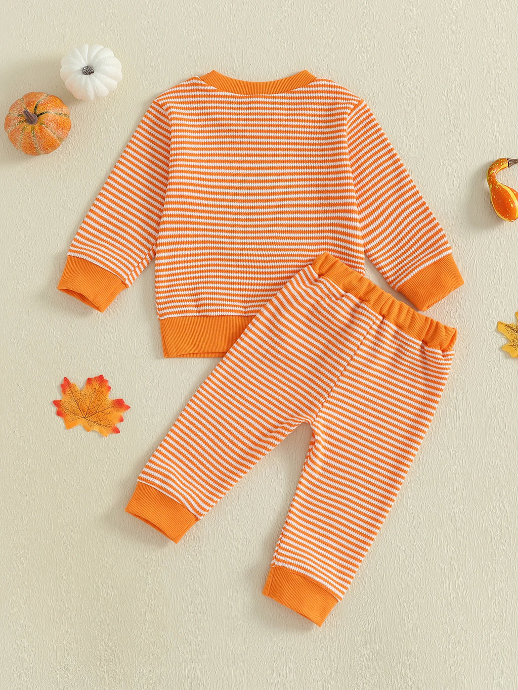 Boys Girls 2-piece Halloween Costume Short Sleeve Round Neck Printed Ghost T-shirt with Black Leggings Trick or Treat Outfit