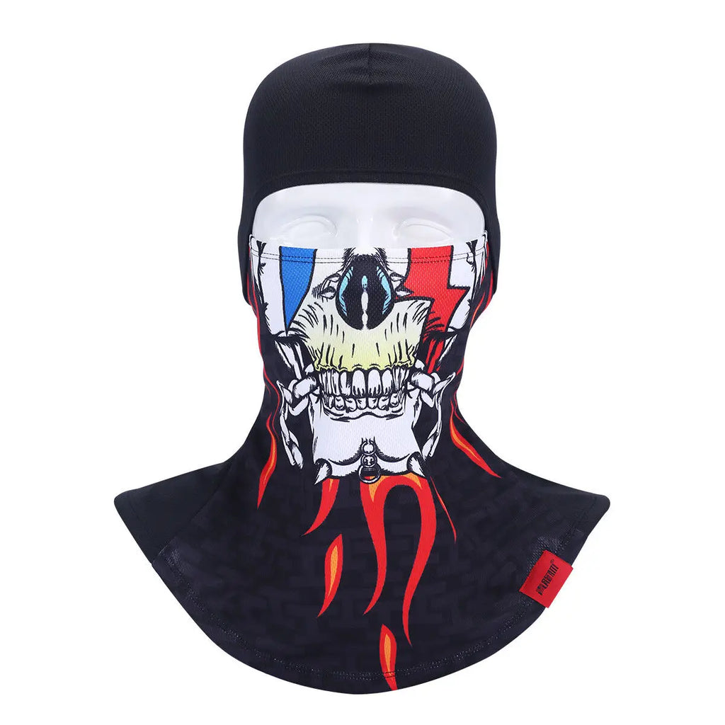 Skeleton Ghost Skull Full Face Mask Hood Biker Halloween Balaclava Face Cover  Ski Mask  Cycling Mask  Mask for Men
