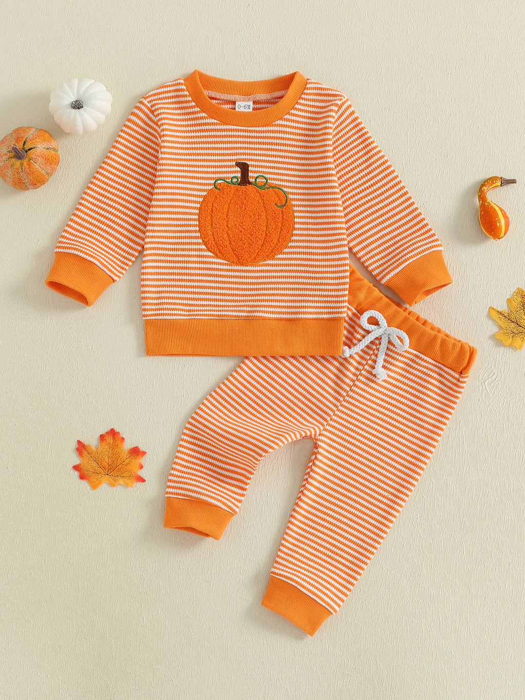 Boys Girls 2-piece Halloween Costume Short Sleeve Round Neck Printed Ghost T-shirt with Black Leggings Trick or Treat Outfit