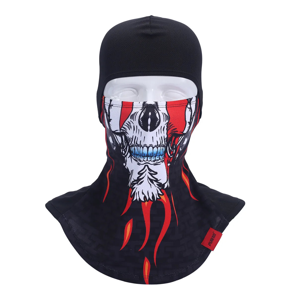Skeleton Ghost Skull Full Face Mask Hood Biker Halloween Balaclava Face Cover  Ski Mask  Cycling Mask  Mask for Men