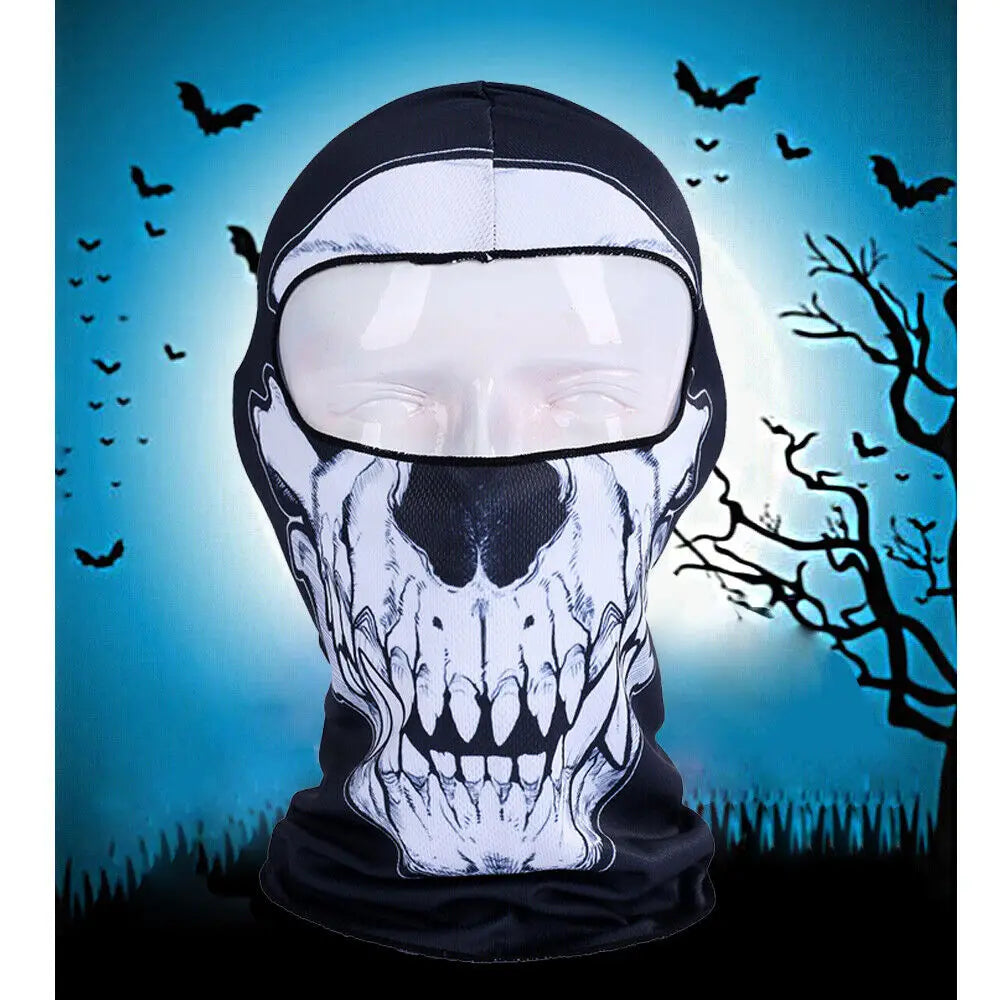Balaclava Ski Mask Windproof Skull 3D Animal Full Face Mask Halloween Face Mask