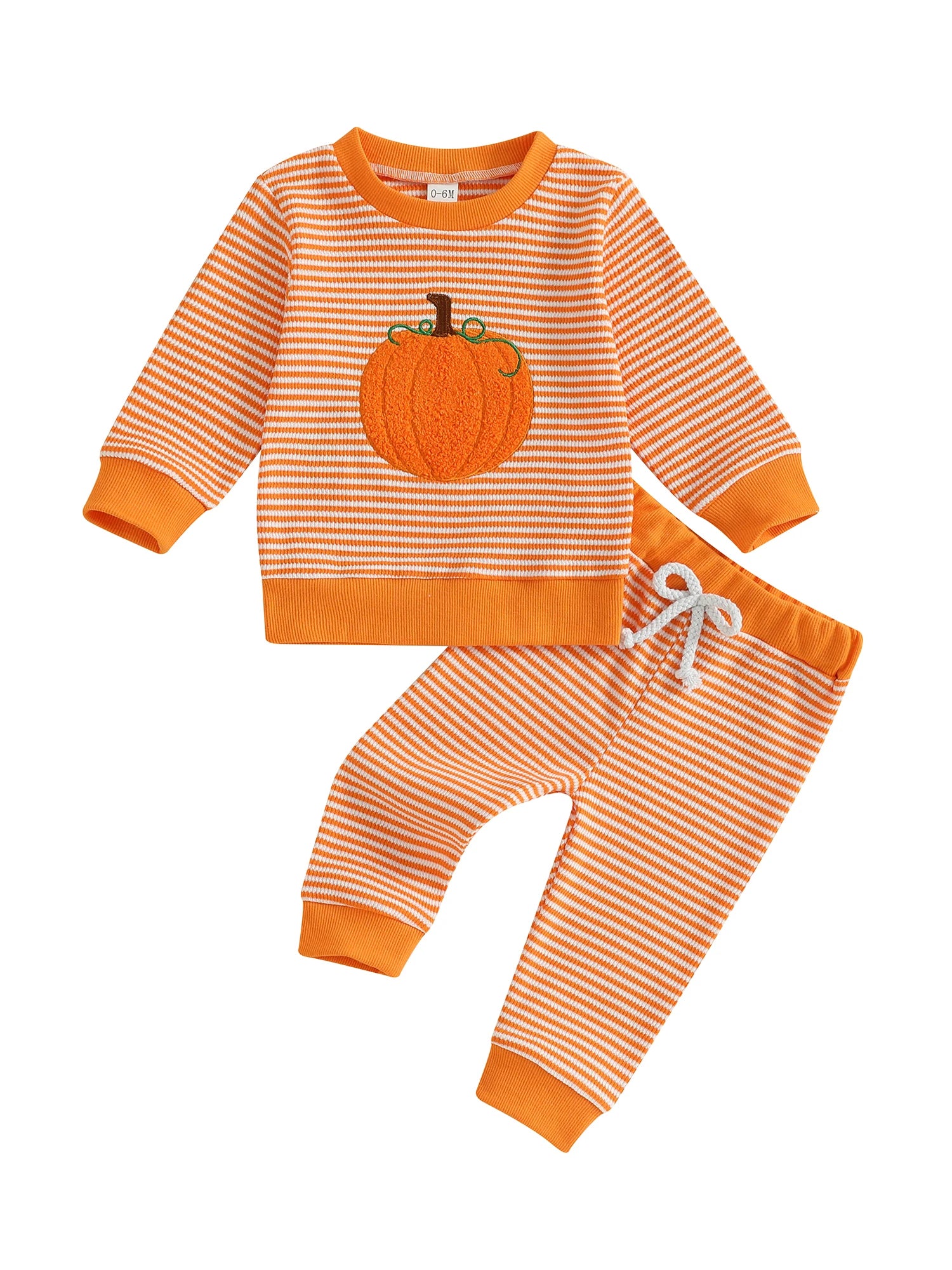 Boys Girls 2-piece Halloween Costume Short Sleeve Round Neck Printed Ghost T-shirt with Black Leggings Trick or Treat Outfit