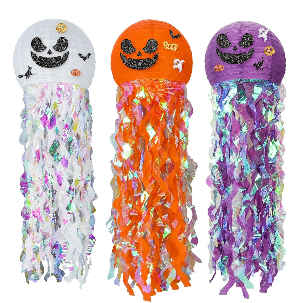 Jellyfish Lights Pumpkin Ghost Lights Halloween Party Decoration Hanging Decoration Decoration Halloween Party Decoration