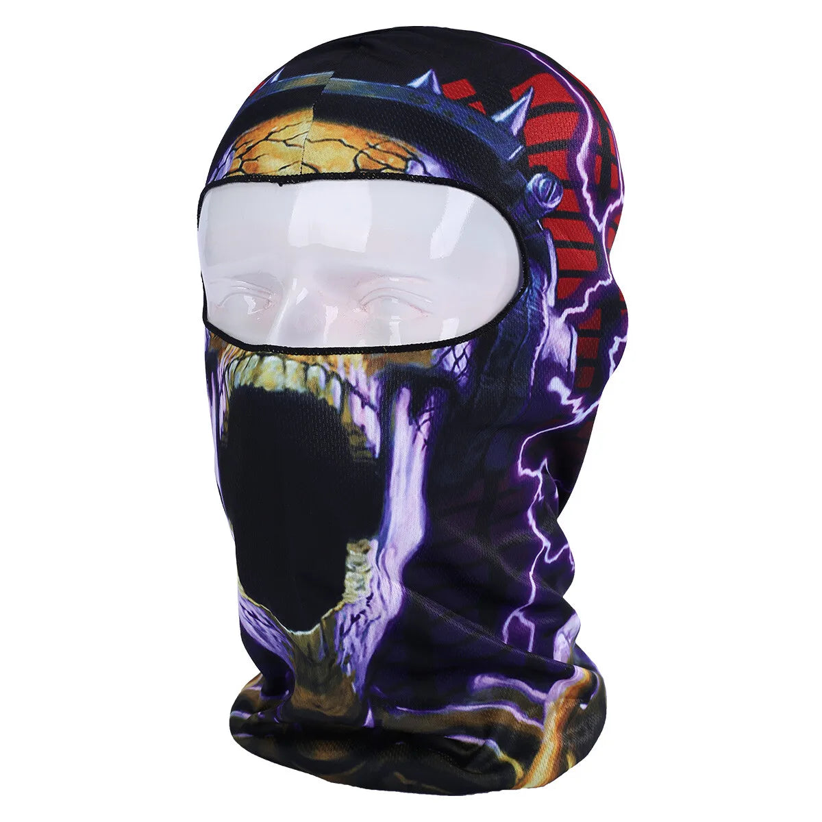 Balaclava Ski Mask Windproof Skull 3D Animal Full Face Mask Halloween Face Mask