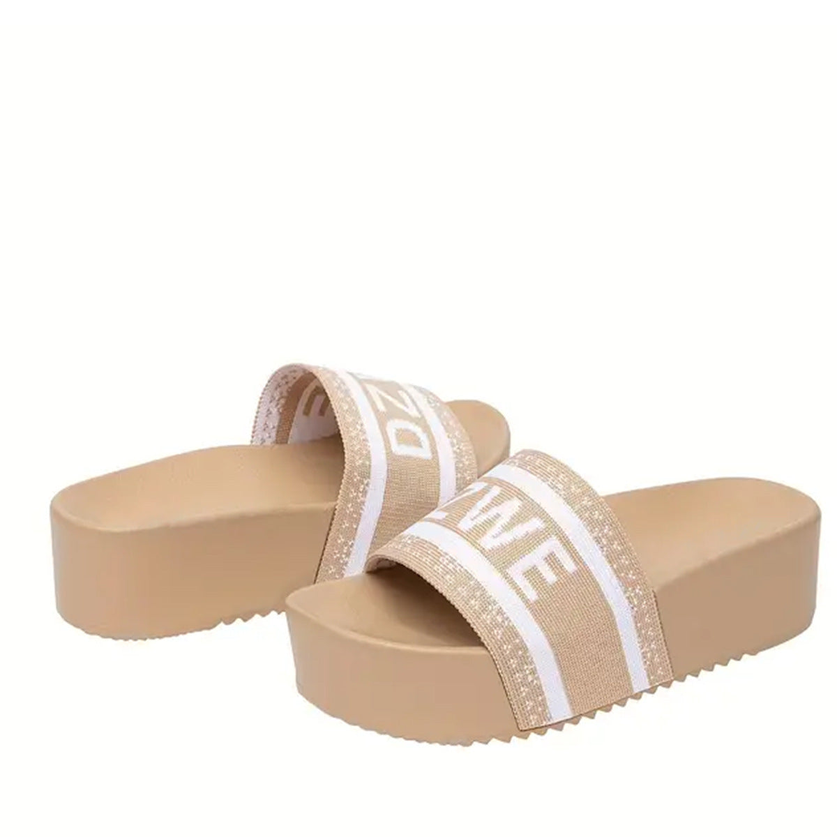 High-end Fashion French Beach Vacation Platform Women's Sandals Slippers
