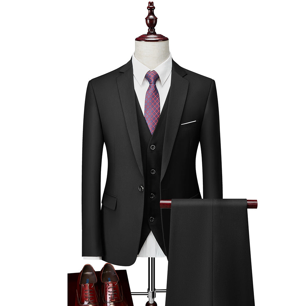 Men's Suit Three-piece Suit Business Wear Formal Wear