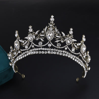 Alloy Electroplate Crowns Korean Style