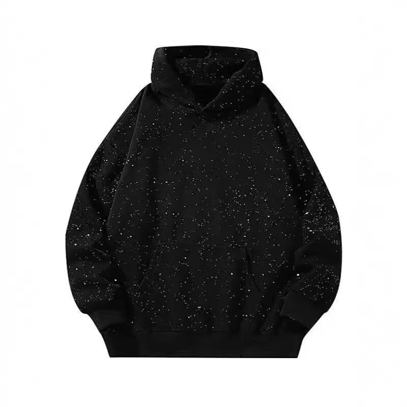 Starry Hooded Sweater For Men And Women