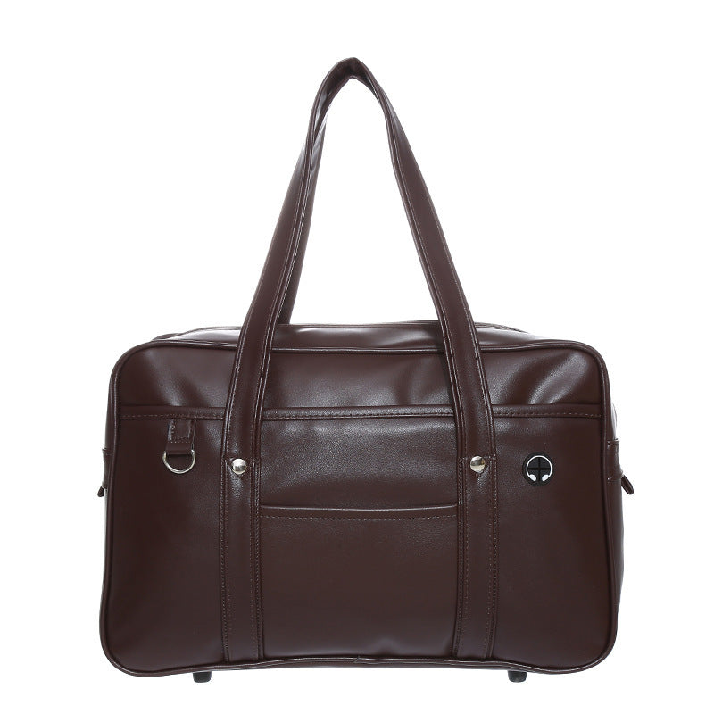 Large Size School Handbag Shoulder Briefcase