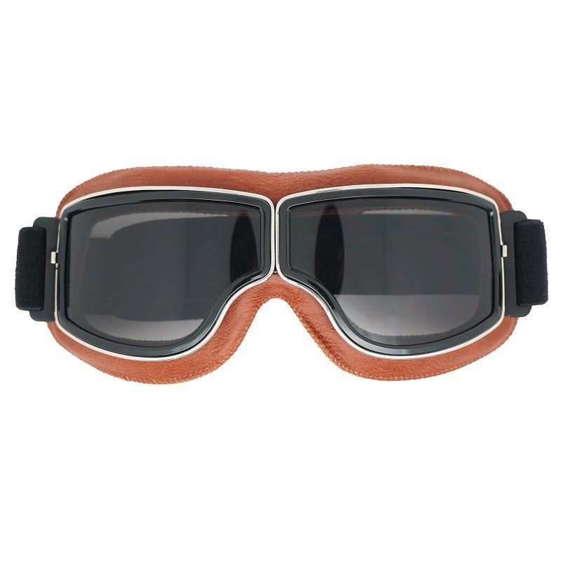 Retro Trendy Motorcycle Helmet Goggles