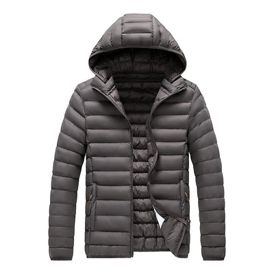 Slim-fit Lightweight Cotton-padded Plus Size Multi-color Down Jacket