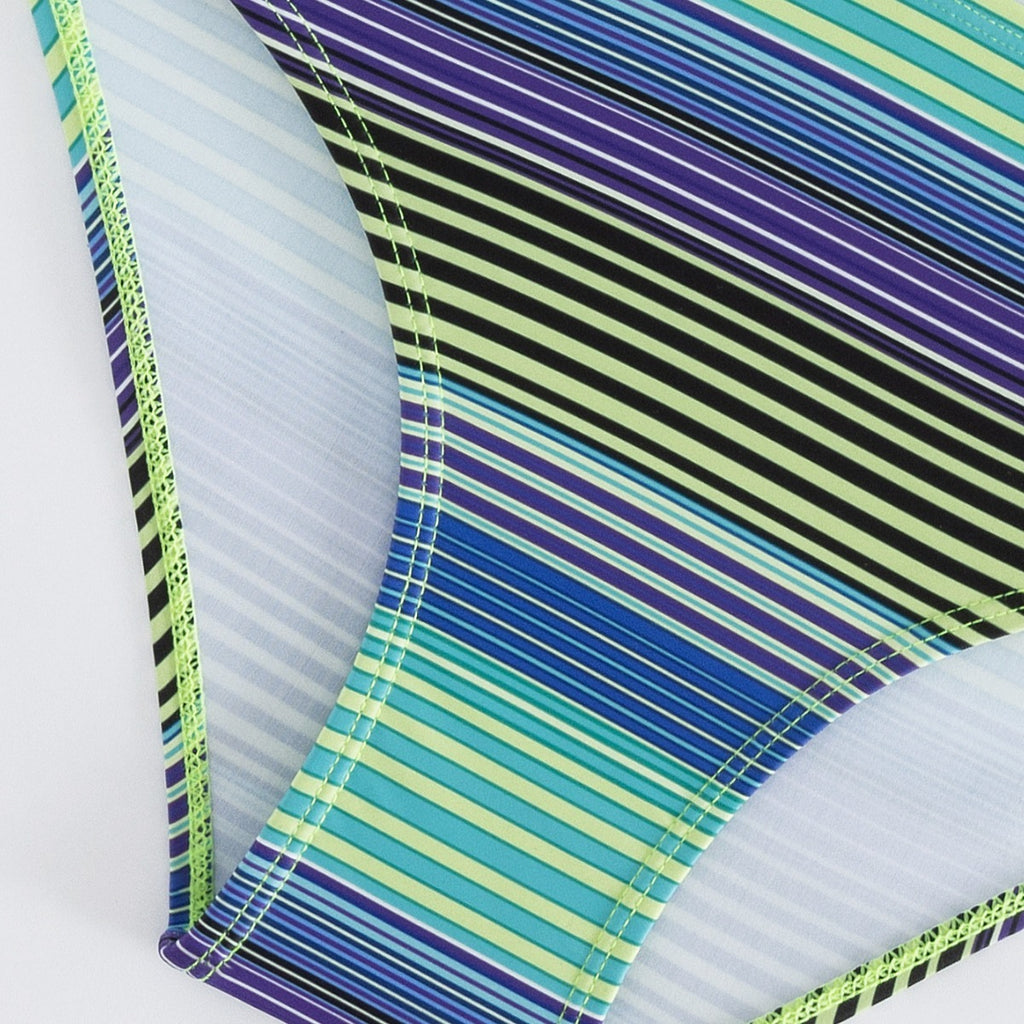 Printed Sexy Halter Bikini Women's Fashion Split