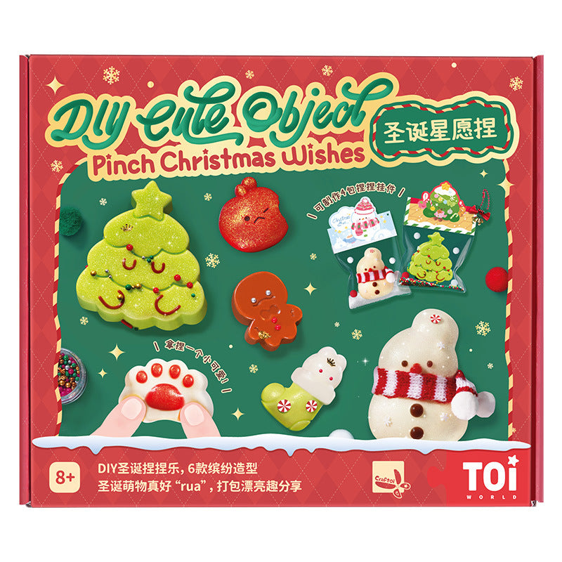 Tuyi Christmas Squeezing Toy DIY Material Package Manual Decompression