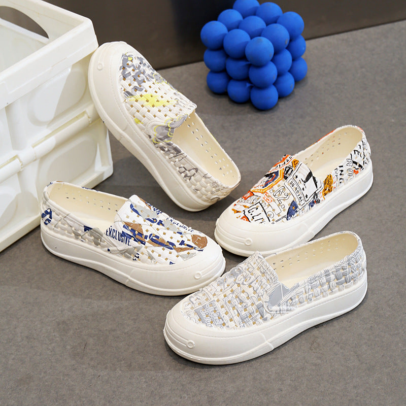 Soft Bottom Mesh Casual Breathable Waterproof Beach Shoes