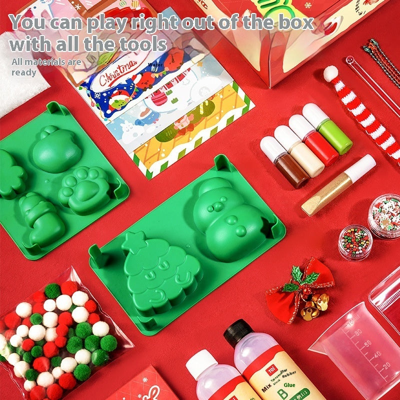 Tuyi Christmas Squeezing Toy DIY Material Package Manual Decompression