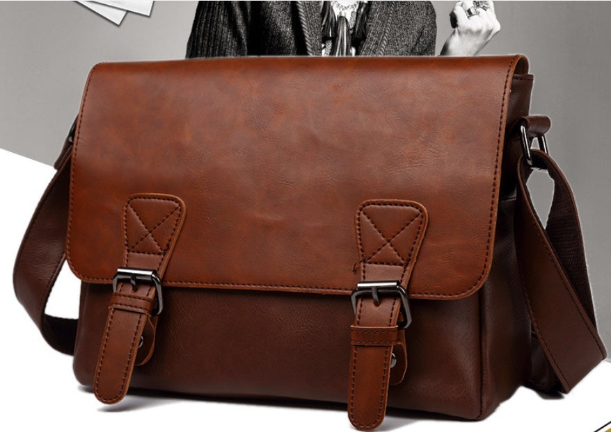Men's Fashion Unique One-shoulder Vintage Satchel