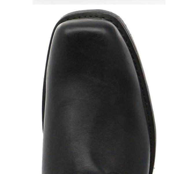 Vintage Men's Cowboy Boots Belt Buckle Ring High Top