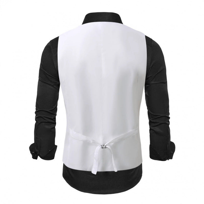 Men's Stage Performance Sequin Vest