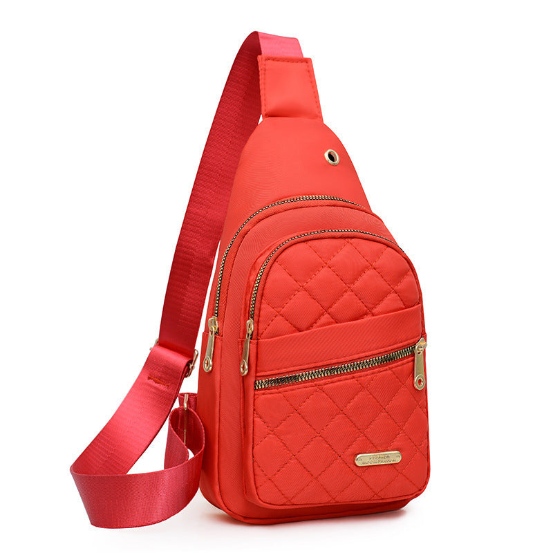 New Crossbody Girl Sports Chest Bag