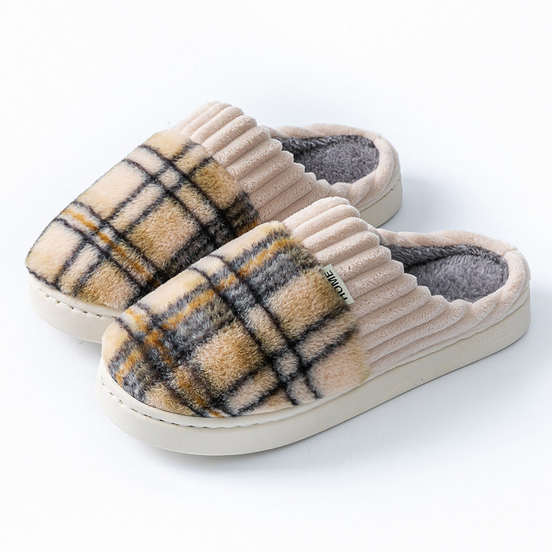Leisure Home Comfortable Soft Cotton Slippers