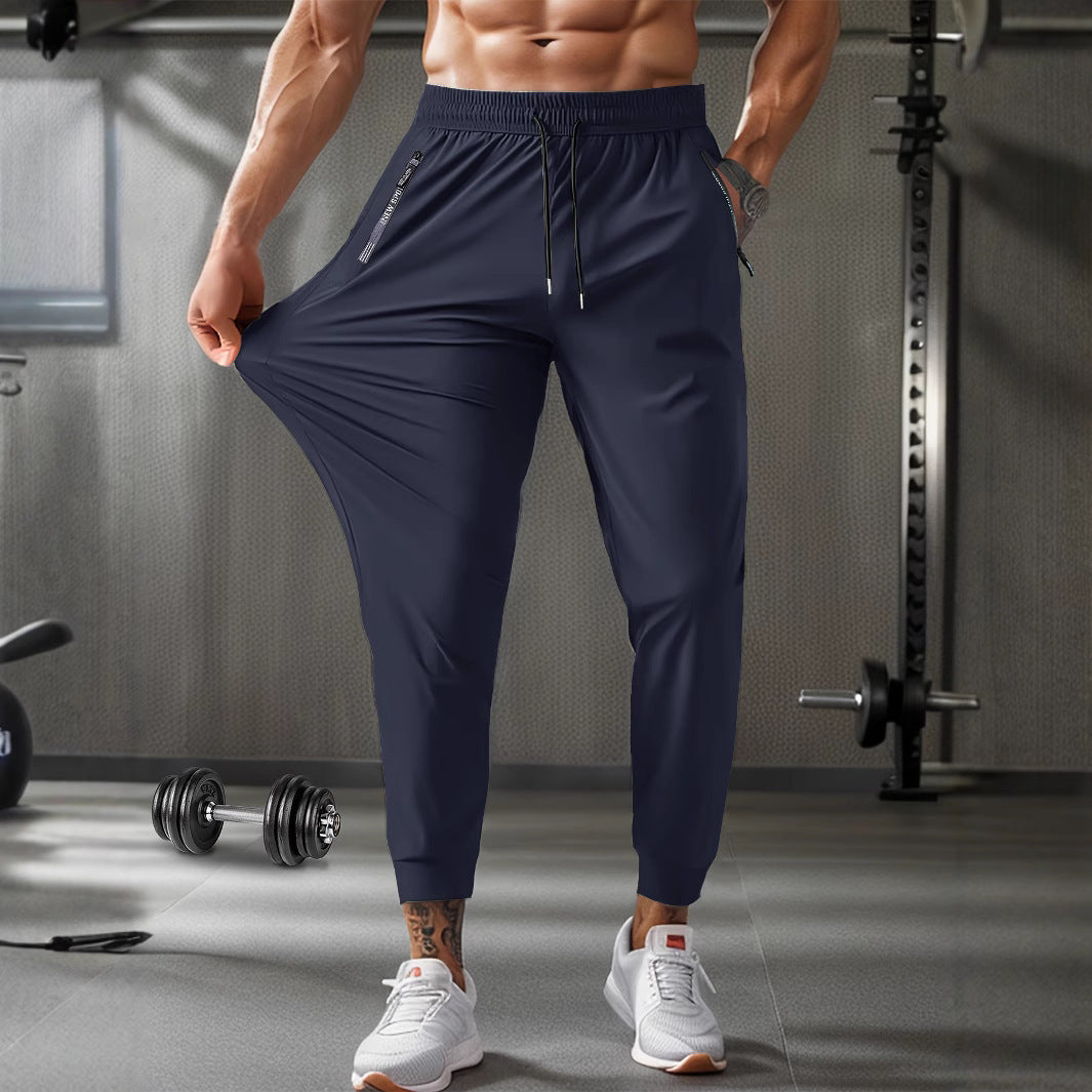 Men's Nylon Ice Silk Trousers Thin
