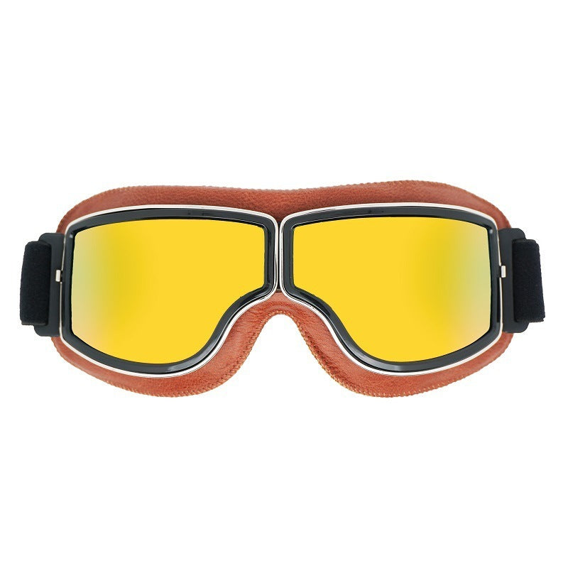 Retro Trendy Motorcycle Helmet Goggles
