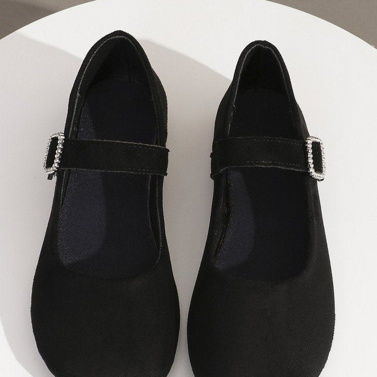 Women's Fashion Casual Solid Color Flat Fisherman Shoes