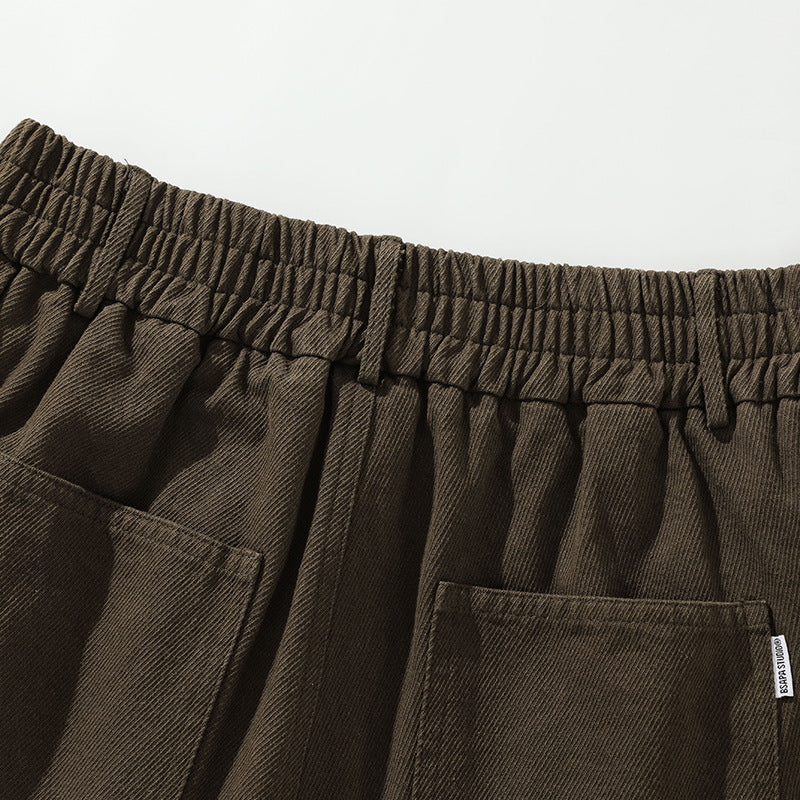 Japanese-style Retro Loose Trousers For Men