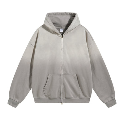 Washed Vintage Cardigan Men's And Women's Coats