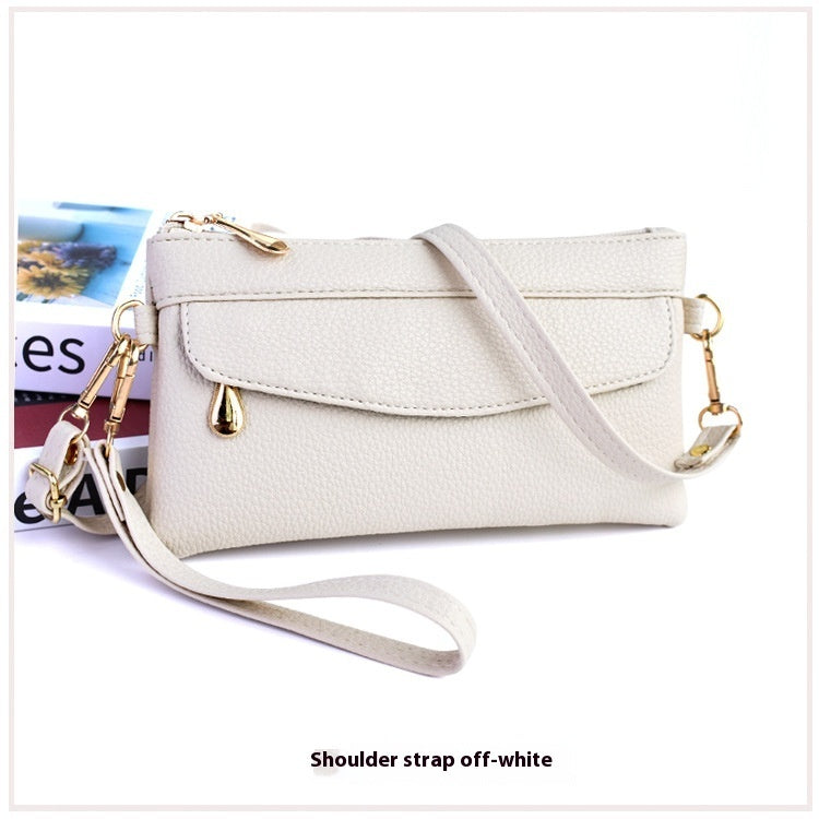 Simple Crossbody Shoulder Bag Soft Surface