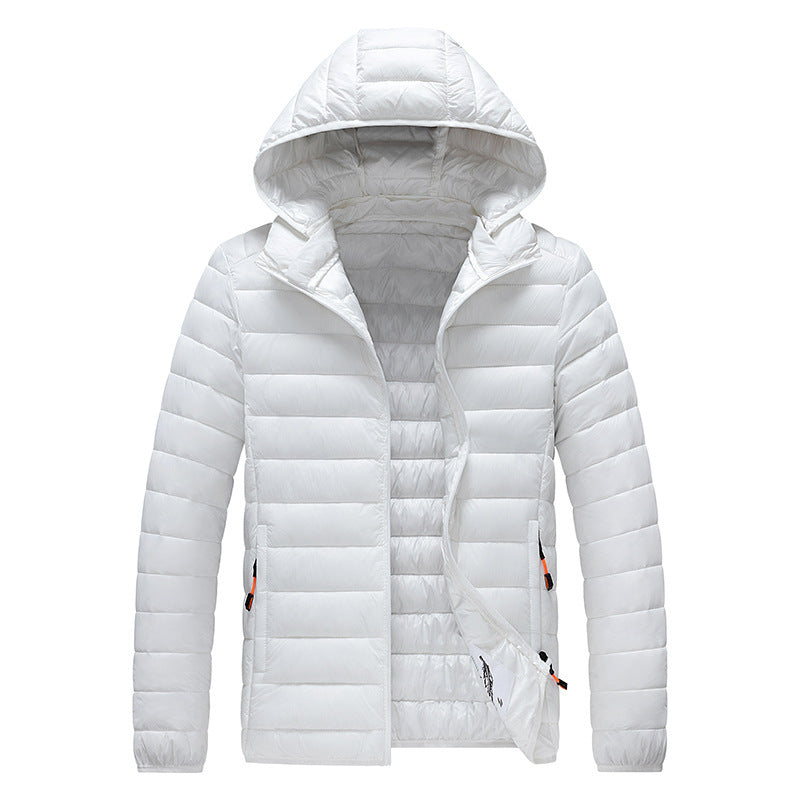 Slim-fit Lightweight Cotton-padded Plus Size Multi-color Down Jacket