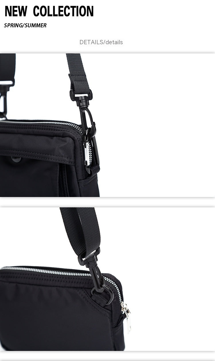 Men's Japanese Style Simple Crossbody Bag