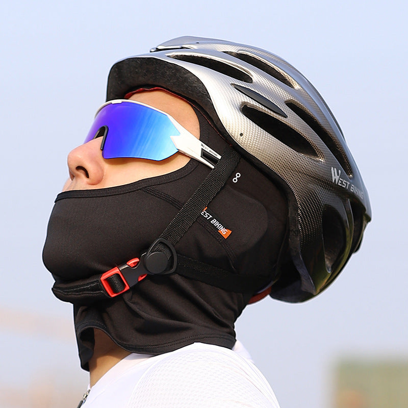 Bicycle Breathable Hole Wicking Breathable Sun Protection Headwear