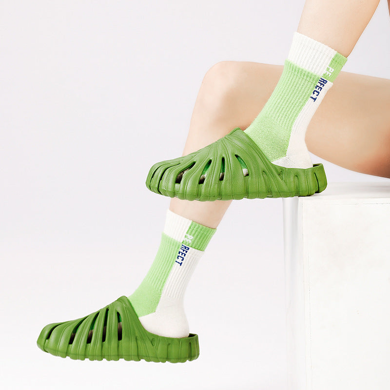 Summer New Platform Men's Slippers