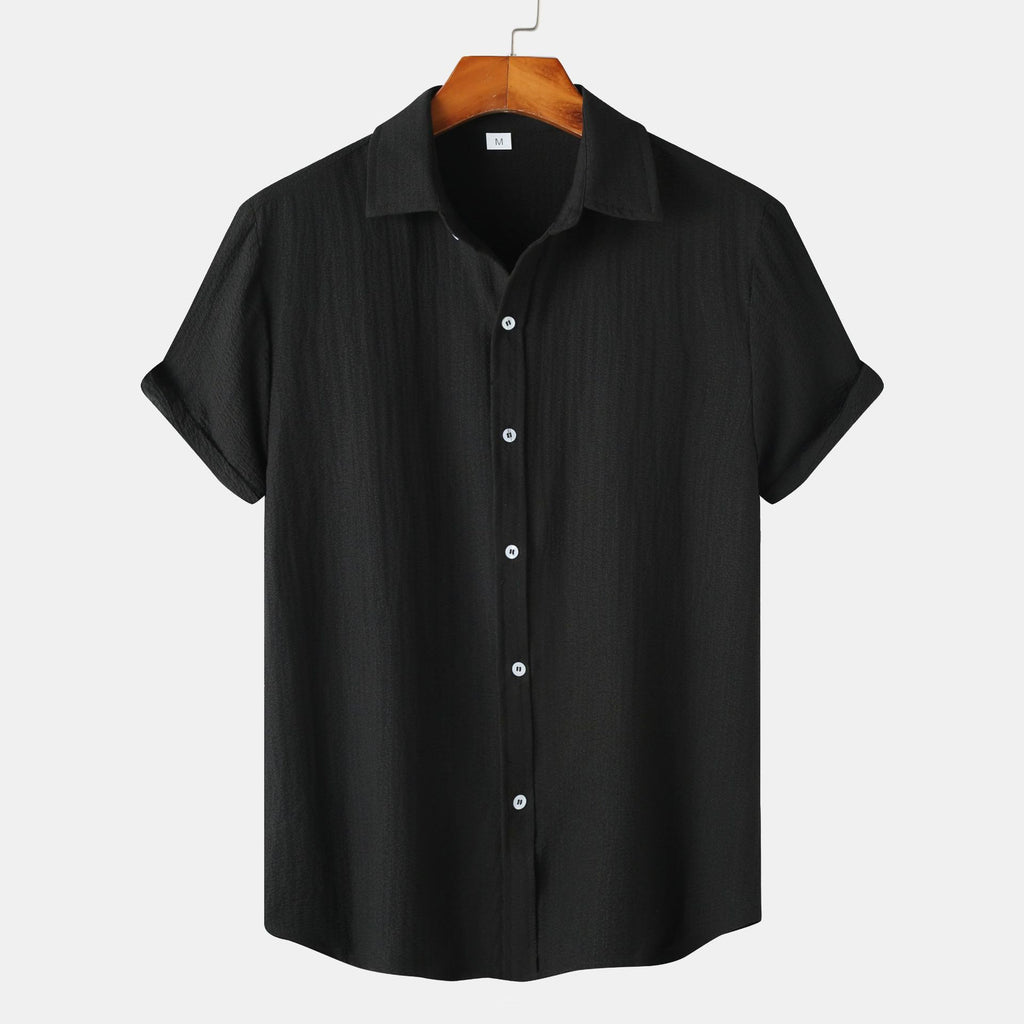 Casual Short-sleeved Men's Shirt